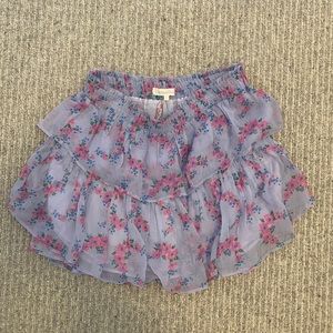 NWT LoveShackFancy Purple Skirt